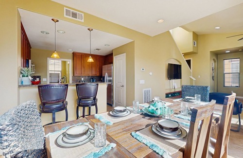 La Quinta House | Two story home w/patio, grill, mountain views & community saltwater pool