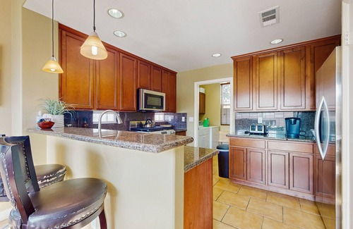 La Quinta House | Two story home w/patio, grill, mountain views & community saltwater pool