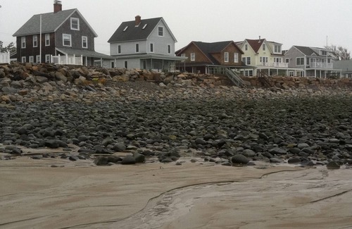 Ogunquit - Wells Cottage | Two Story Moody Beach Oceanfront Home