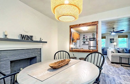 Clayton House | Two Stylish Homes in one Listing. Inside Clayton city limits. Two Hot Tubs.