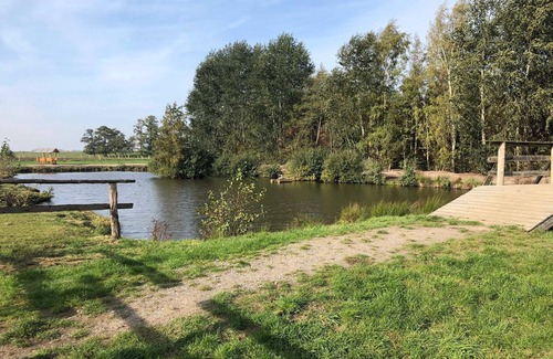 Hechthausen Apartment | Type D7 Karelian log cabin - Geesthof Holiday Park