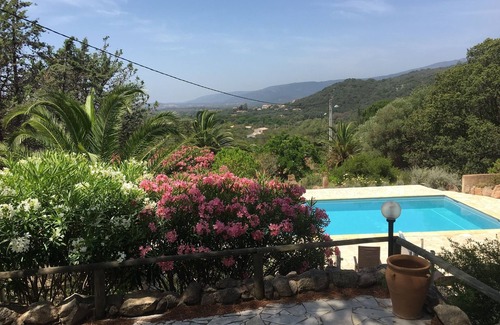 Figari Villa | Typical Corsican villas in landscaped park with swimming pool South Corsica