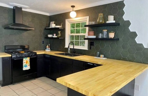 Terry Sanford House | Ultimate Family Getaway: Private Pool & Hot Tub, Game Rooms & Playground