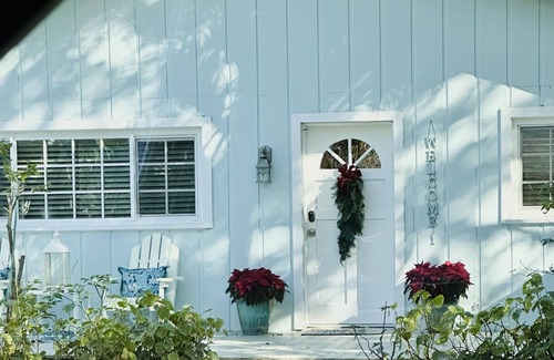 Wabasso Beach House | Ultra Clean, Light and Airy Coastal House with garage ~5 block walk to beach ~