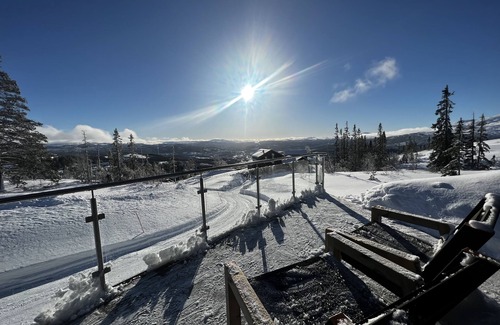 Meraker Cabin | Unique cabin with high standard, view, ski-in/out located at the top of Fagerlia