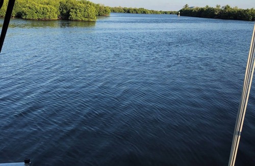 Bokeelia Boat Rental | Unique Charlotte Harbor experience on a comfortable Schucker 436 trawler.