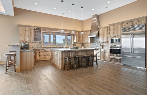 Spearfish House | Unique Property w/Incredible Black Hills View, High-End Finishes, Open Plan!