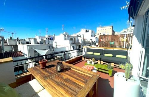 Sitges Town Center Apartment | Unique studio Apartment with amazing terrace Sitges centre beach