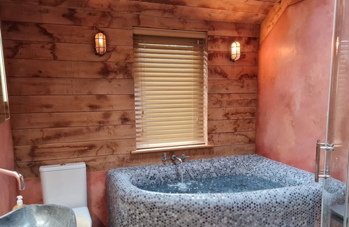 Landscove House | Unique views and spa-like bathroom