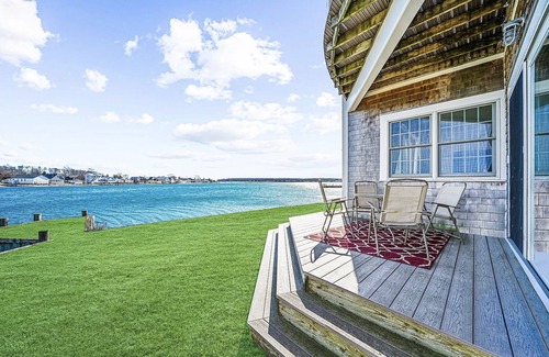 Greenport House | Unique waterfront home w/stunning views, boat slip, walk to historic Greenport