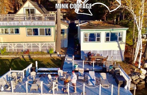 Laconia Cottage | Unique waterfront rental on Lake Winnipesaukee. Perfect mid-week getaway!