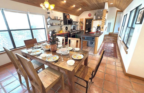 South Lamar House | Uniquely Austin Home, 3 Tier Deck, Galley Kitchen
