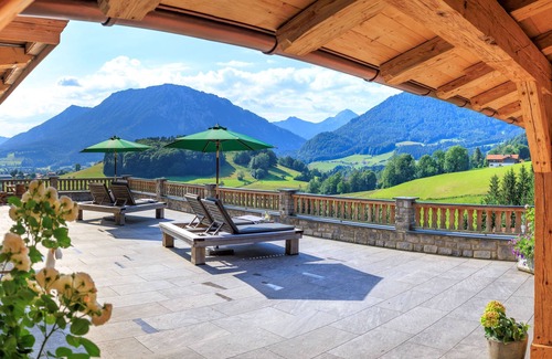 Ruhpolding Apartment | Unternberg 45 b. 50 sqm, balcony, kitchen, 1 bedroom, living room, max 4 pers, WLAN