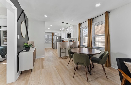 Northeast House | Unwind in our bold + stylish 4BR, 2BA DC gem!