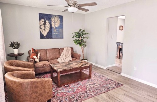 Southeast Raleigh House | Updated 4-bedroom house with relaxing sunroom; minutes from downtown Raleigh.