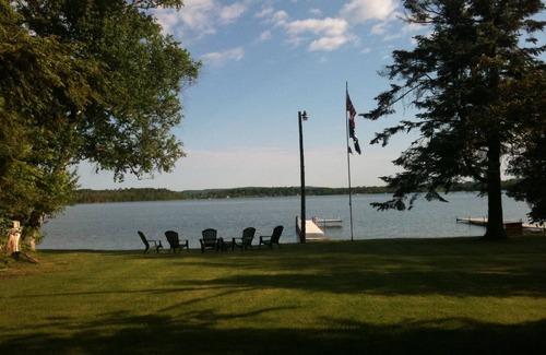 Petoskey Cabin | Updated Log Cabin on Pickerel Lake