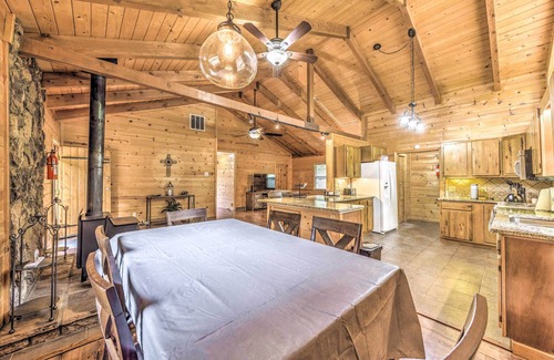 Ruidoso Cabin | Updated Ruidoso Cabin w/Spacious Deck & View