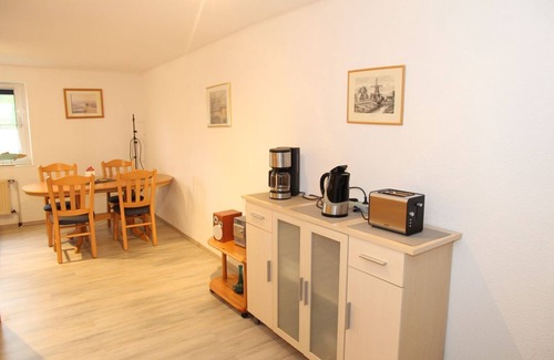 Uttum Apartment | Uttumer Mühle: Eiske - Große Wohnung für 4 Personen im Müllerhaus der Uttumer Mühle