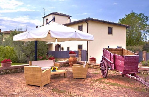 San Pietro in Bossolo House | Vacation Home in Tavarnelle Val Di Pesa with 2 bedrooms sleeps 4