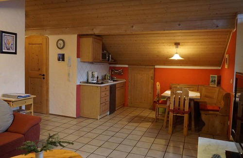 Bad Feilnbach Apartment | Vacation apartment Wingen, 45sqm, 1 sep. Bedroom, south and east-facing balcony in the Wiechs district