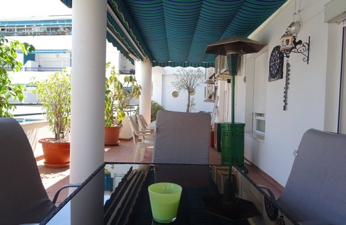 Torre del Mar Apartment | Vacation apartment Bunge with approx. 120 m² beautiful terrace 200 m to the beach, 6 pers.
