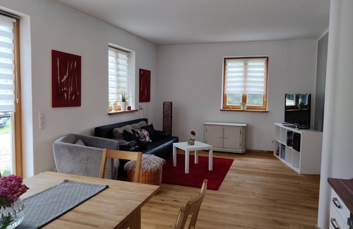 Soechtenau Apartment | Vacation apartment Krottenmühl am Simssee, 55 sqm, first floor, 1 separate bedroom