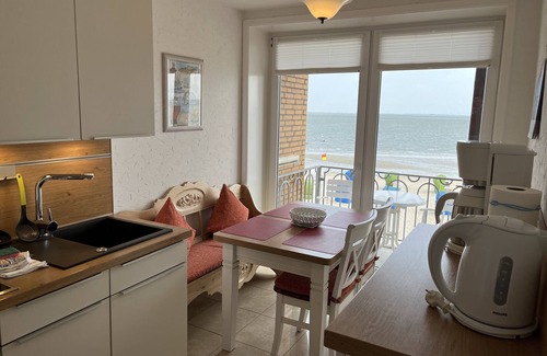 Wyk auf Foehr Apartment | Vacation apartment Lolland with 2 balconies and sea view in the Nordland Apartments