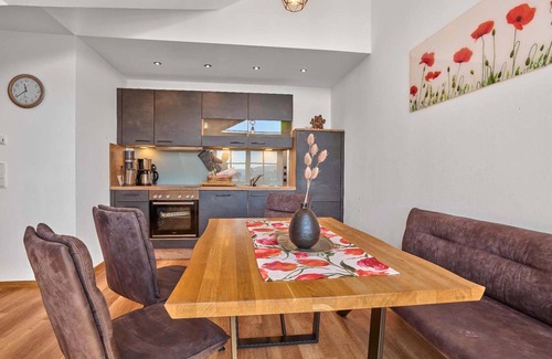 Wegscheid Apartment | Vacation apartment Mohnblume with terrace and outdoor seating area
