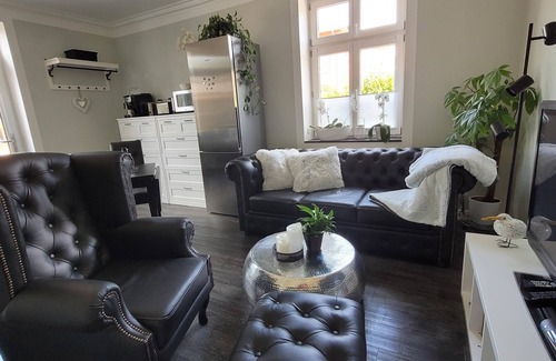 Zarrentin am Schaalsee Condo | Vacation apartment "Abendsonne" in Zarrentin, for 2 pers., 3 min. to the Schaalsee