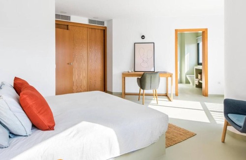 Poris de Abona House | Vacation Home Casa de Diseño Azotea y Gimnasio with Sea View, Wi-Fi & Terrace