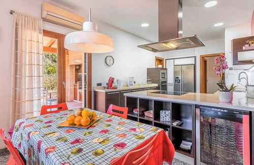 Ses Salines House | Vacation Home “Can Bou” with Mountain & Sea View, Pool, Wi-Fi, Balcony, Garden & Terrace