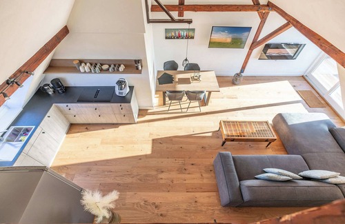 Hattstedtermarsch Apartment | Vacation home Arlau Schleuse in the Hattstedtermarsch for up to 4 people