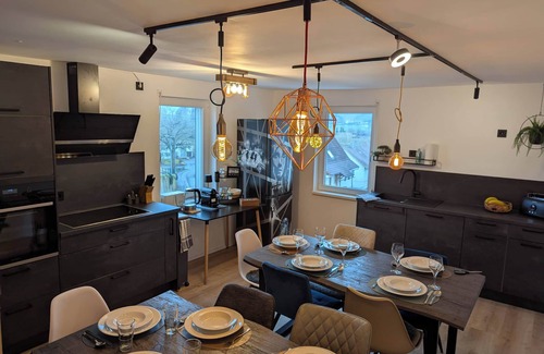 Rosenfeld House | Vacation home "Die 16" - The group house with a certain luxury!