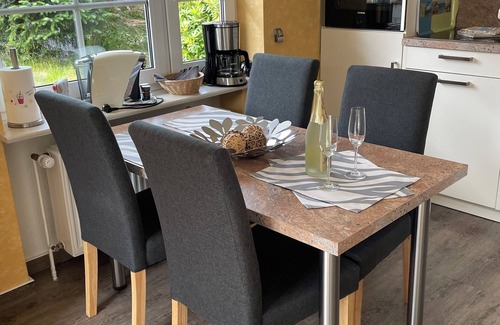 Duhnen House | Vacation home in a quiet location close to the beach with a small garden