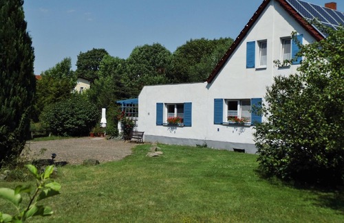 Henriettenhof House | Vacation home with sauna, fireplace & terrace-family-friendly in the countryside!