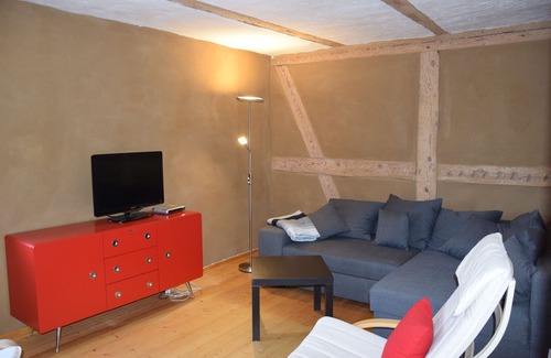 Vogelsang-Warsin Apartment | Vacation in a historic atmosphere, close to the beach with sauna and large garden
