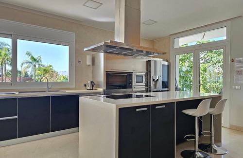 Costa Adeje Villa | Vacation Villa 'Karat Oasis Del Duque' with Sea View, Wi-Fi and Air Conditioning