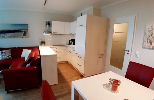 Pelzerhaken Apartment | Vacation with an all-round sea view - directly on the Pelzerhaken pier