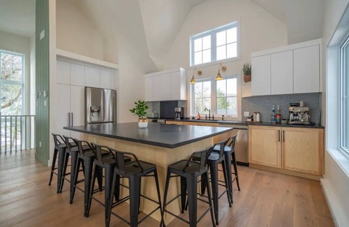 Stanstead Township Ski Chalet | Verdē-Magog-SPA-10 personnes-Accès au lac