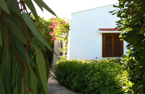 Rosa Marina House | Very schö. Ferienh. P. 2-7, 200 m v. Herrl. Sandy beach in the exclusive Rosa Marina
