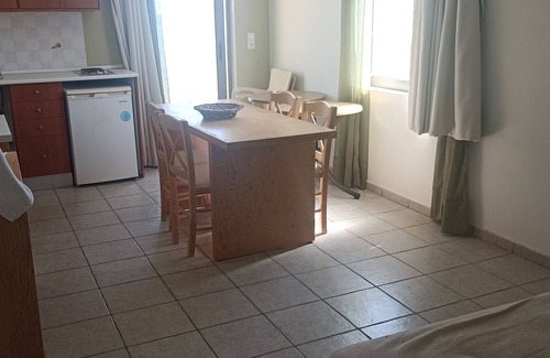 Kato Stalos Hotel | Vetoula hotel suite B4 on Stalos sandy beach