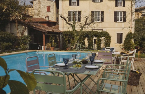 Bogliaco Apartment | VG ATTICO Near the lake with POOL -100 mt from the beach pool