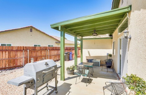 Victorville House | Victorville Home w/Large Yard & Charcoal Grill!