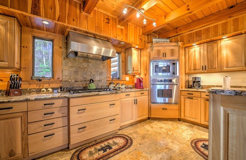 Maggie Valley House | Views, Hot Tub, Fire Pit, A Mountain Masterpiece