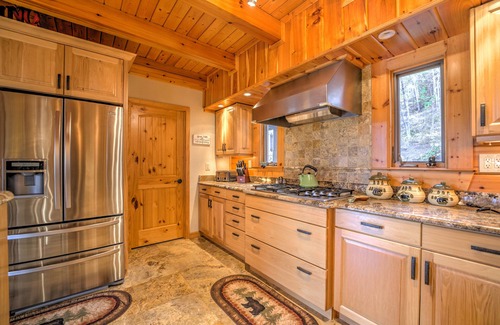 Maggie Valley House | Views, Hot Tub, Fire Pit, A Mountain Masterpiece