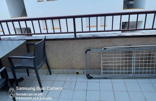 Sant Carles de la Rapita Apartment | "Vilero" 3 sleepingrooms, 6 peoples, with balcony vews street/sea