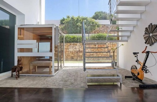 Atlanterra Villa | Villa Amaranta- 25 m swimming pool- Spa- Sauna. Beach View