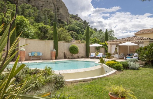 Digne-les-Bains Villa | Villa Ambre - private pool and magnificent view