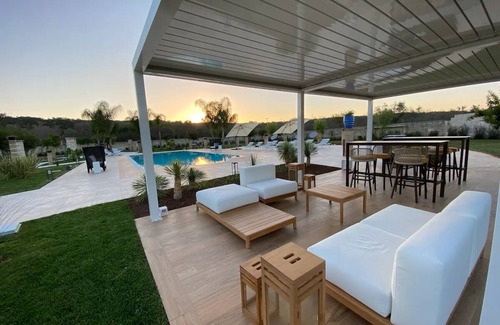 Specchia Villa | VILLA ANNA: Luxury Villa with big Pool, Jacuzzi and 10.000 m2 of private garden.