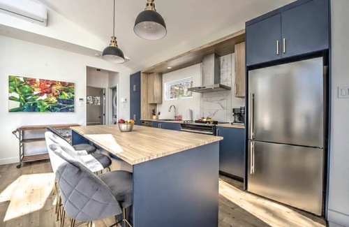 Pont-Rouge Ski Chalet | Villa Azur, spa, sauna, piscine, sentiern